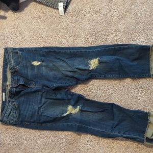 KUT for the Koth Amy Straight Leg Size 16 with Ripped detailing - rarely worn